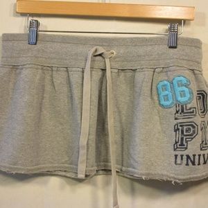 Victoria's Secret UNIV  PINK Drawstring Skirt Sz M